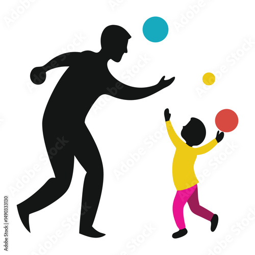 Celebrate the special bond between fathers and children with this heartwarming Happy Father’s Day vector icon set. Featuring a variety of high-quality illustrations including dads with kids, gifts.