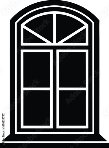 Close Window Icon Outline Vector Illustration