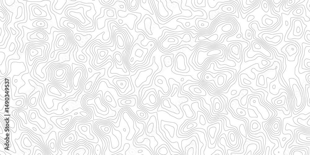 Obraz premium Abstract topographic contours map background, Vector geographic contour map Topographic patterns Vintage outdoors style. World map Template. 
