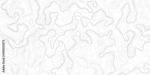 Abstract topographic contours map background, Vector geographic contour map Topographic patterns Vintage outdoors style. World map Template. 