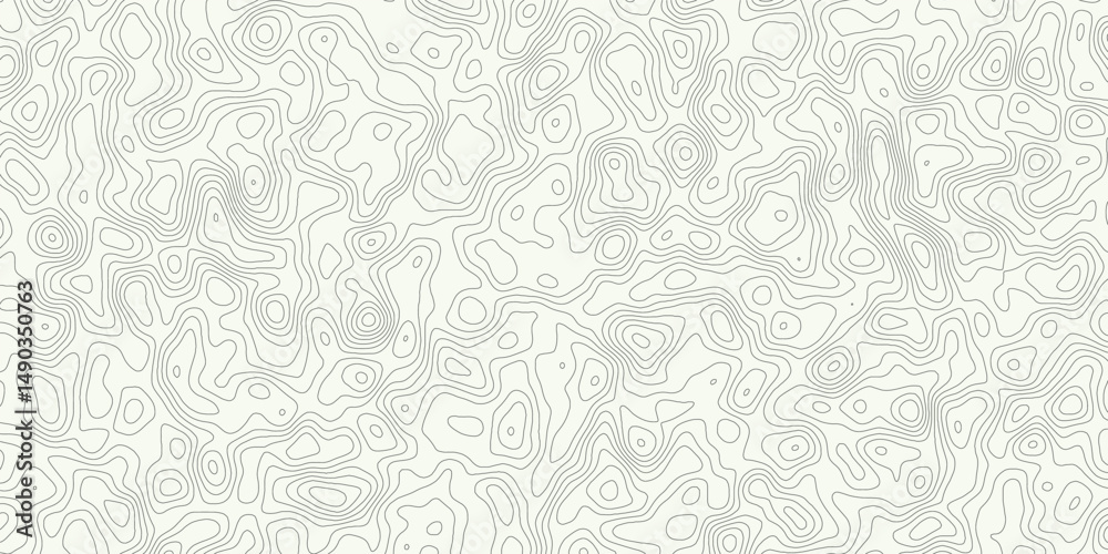 Obraz premium Abstract topographic contours map background, Vector geographic contour map Topographic patterns Vintage outdoors style. World map Template. 