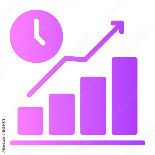 Market gradient icon