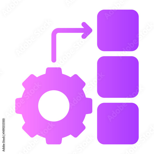 priority gradient icon