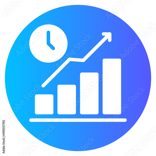 Market gradient icon
