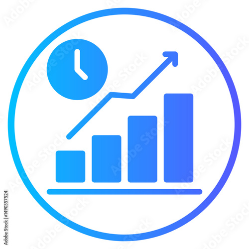 Market gradient icon