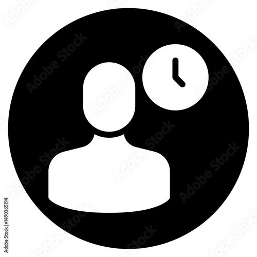 daily glyph icon
