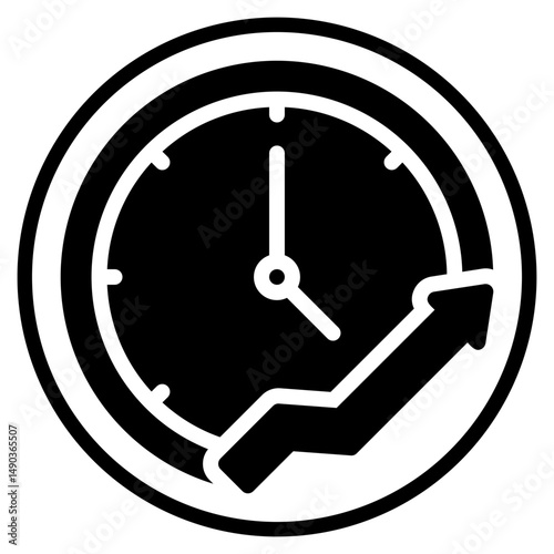 optimization glyph icon