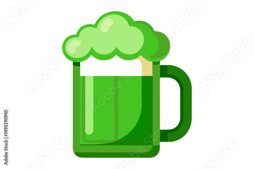 St Patrick Day Beer Mug Clipart