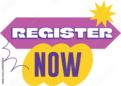 Register Now Banner – Call to Action for Event, Membership, and Online Signup