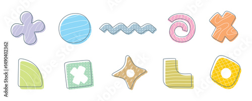 Abstract Shape Illustration