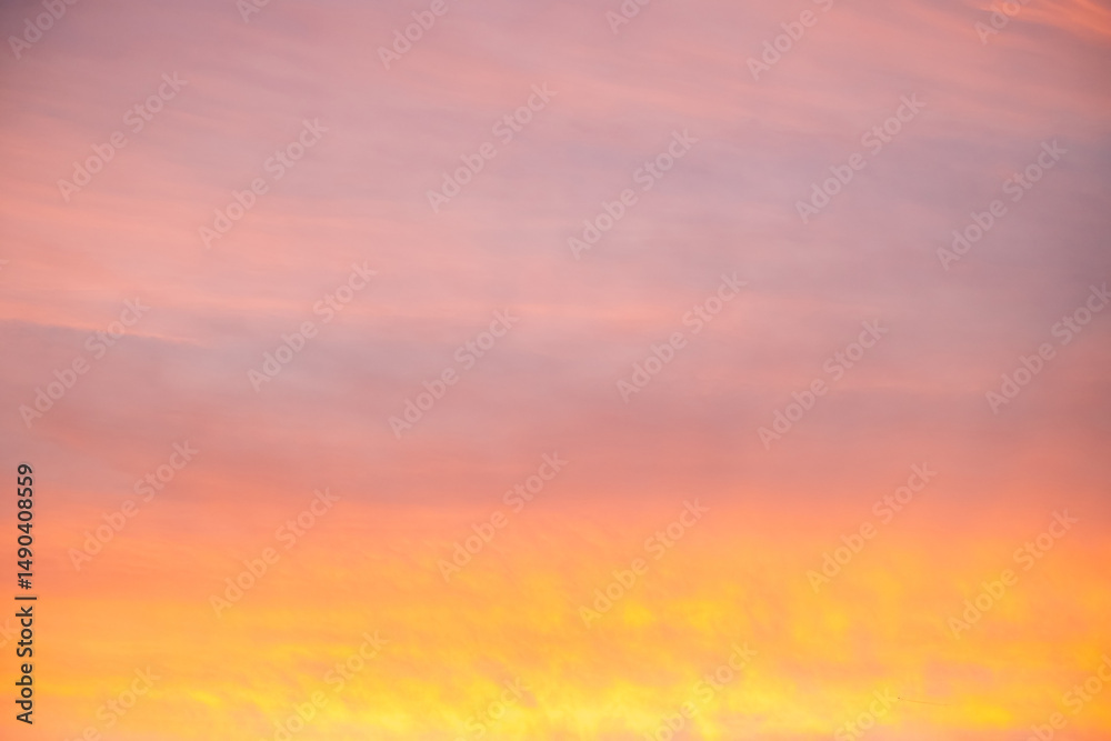 Beautiful , luxury soft gradient orange gold clouds and sunlight on the blue sky perfect for the background, take in evening,Twilight, Large size, high definition landscape photo Beautiful , luxury soft gradient orange gold clouds and sunlight on the blue sky perfect for the background, take in evening,Twilight, Large size, high definition landscape photo