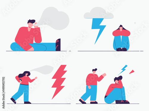 Mental health challenges stress anxiety anger frustration