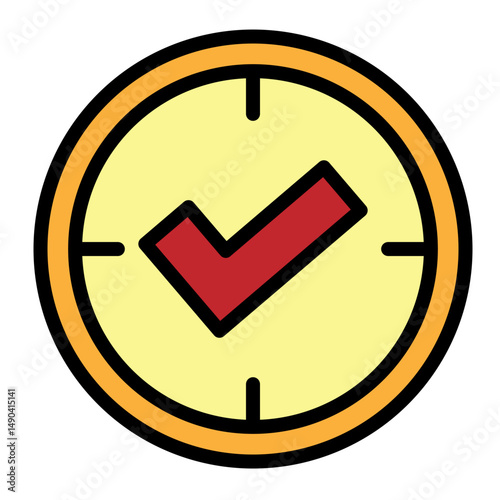 Realtime Updates Icon Vector Filled Icon Design