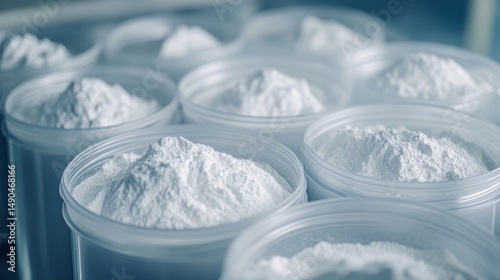 Industrial Containers of High-Purity Boron Nitride Raw Powder photo