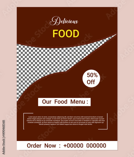 Professional Restaurant Flyer Design Template, Modern Restaurant Flyer Design Template, Creative Restaurant Flyer Design Template, Minimalist Restaurant Flyer Design Template,