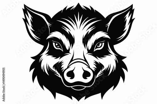head of a boar