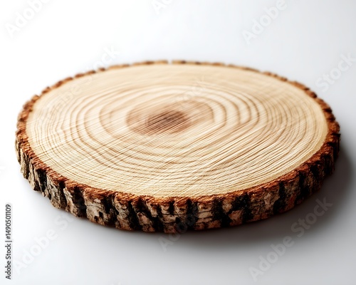 Wooden circular slice