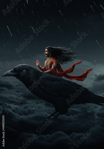 Fototapeta kuchenna Lord Shanidev 