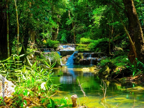 waterfall in the park