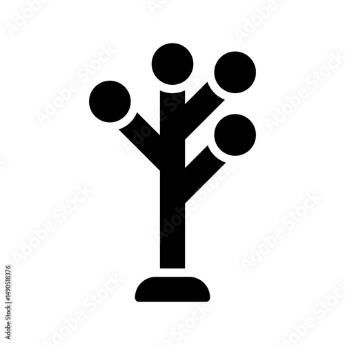 Coat rack vector for entryway organization