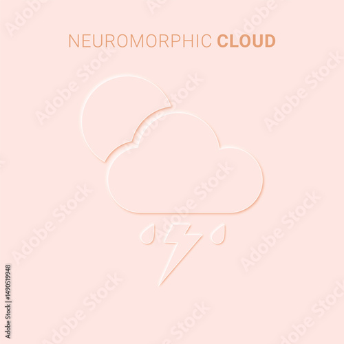 Neuromorphic Cloud Illustration
