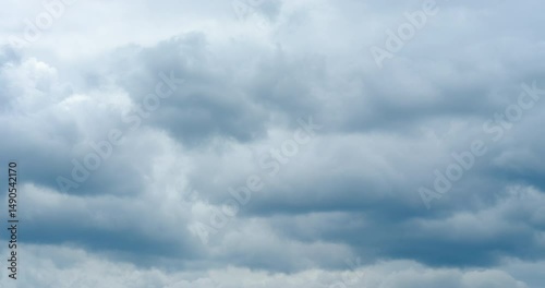 stormy clouds timem lapse photo