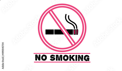 No smoking sign. vector illustration