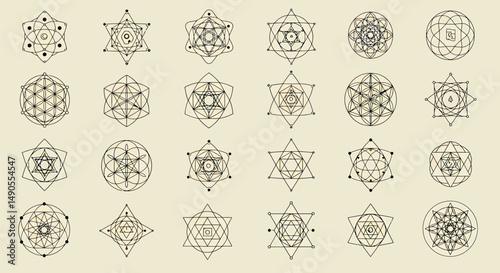 Sacred Geometry Symbol Collection