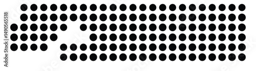 Symbol Map Of the County Adams (Colorado, US) showing the County with a few black dots