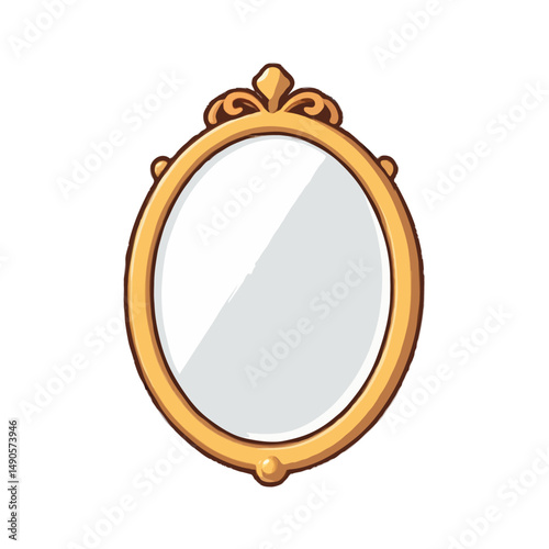 Simple Cartoon Themd Mirorr