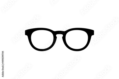 Black frame glasses fashion eyewear eye health style