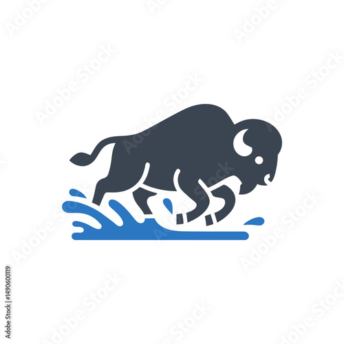 Buffalo Splash Icon
