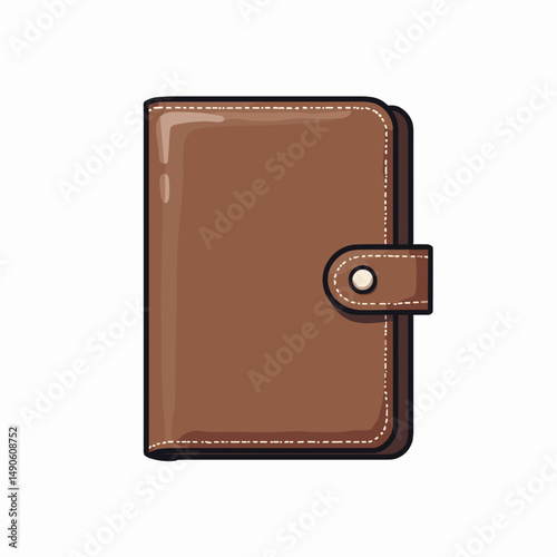 brown leather journal notebook with strap  handcrafted sustainable ecofriendly organizer