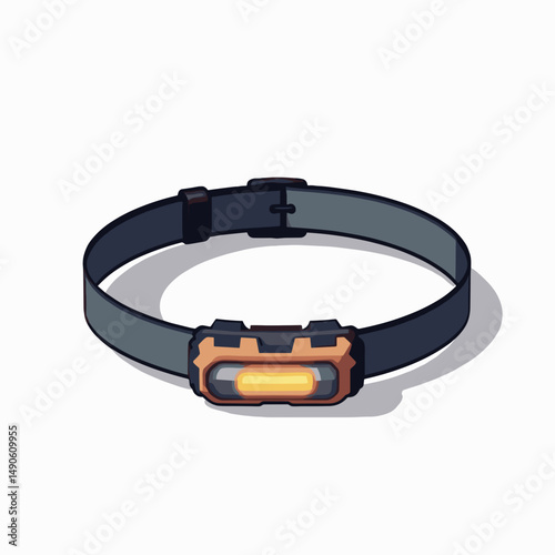 gps watch with yellow light  outdoor activity accessory