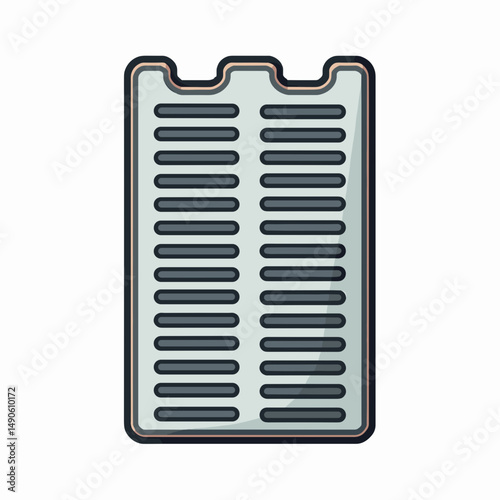 highperformance heat sink with copper plates and black finish