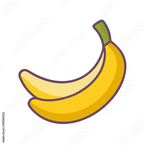 Cartoon Banana Illustration