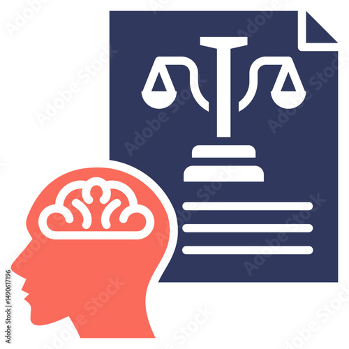 Legal Psychologist Mixed Icon