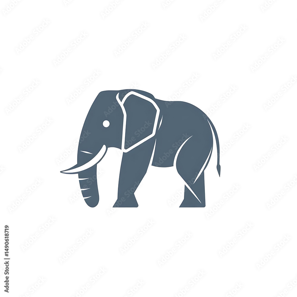Obraz premium elephant vector illustration