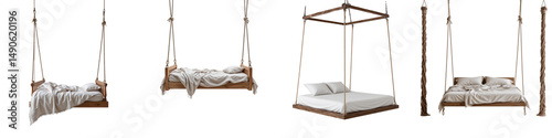 Various Designs of Swing Beds for Cozy and Relaxing Bedrooms