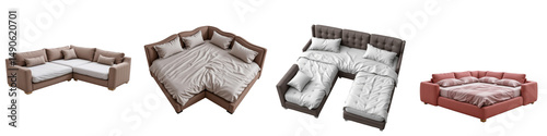 Modern Sofa Designs in Various Styles and Textures for Living Room