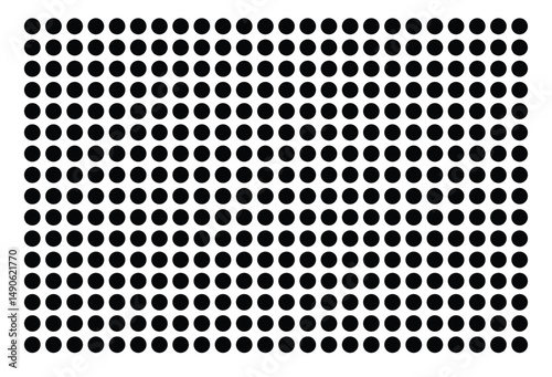 Symbol Map Of the County Fillmore (Minnesota, US) showing the County with a few black dots
