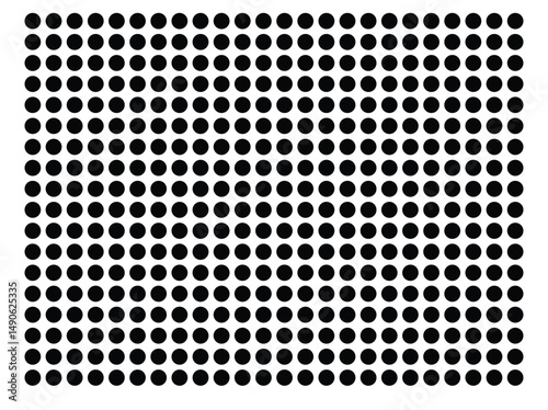 Symbol Map Of the County Watonwan (Minnesota, US) showing the County with a few black dots photo
