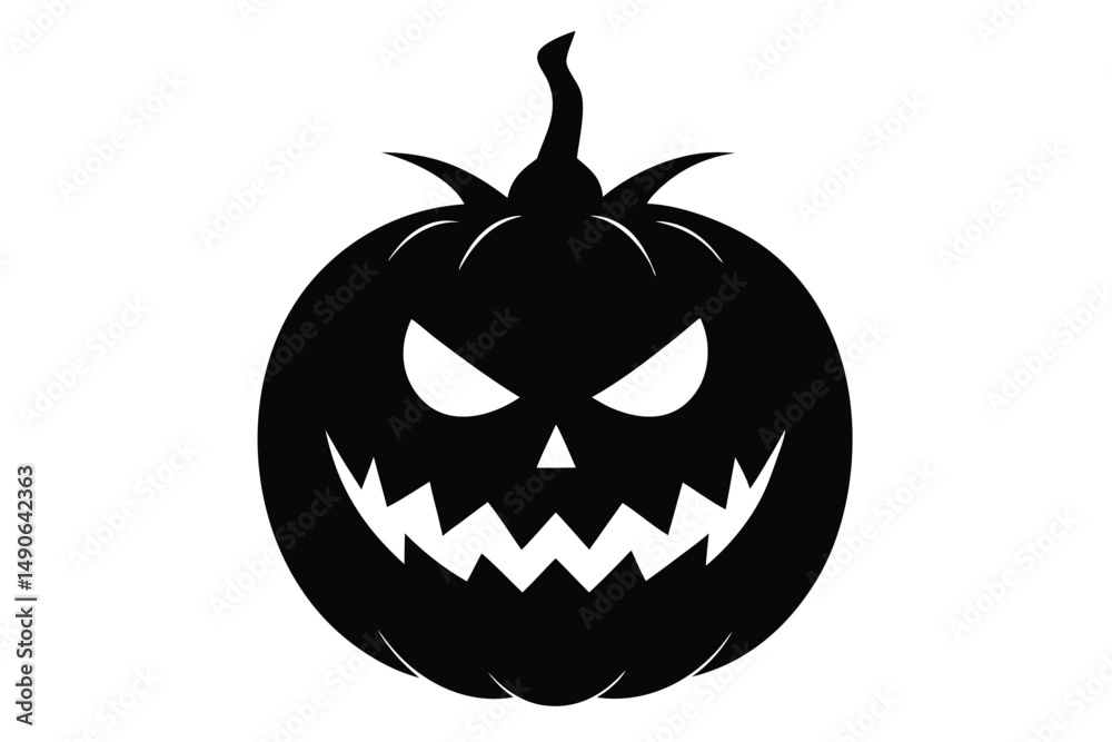 Naklejka premium halowen Ornament vector art illustration