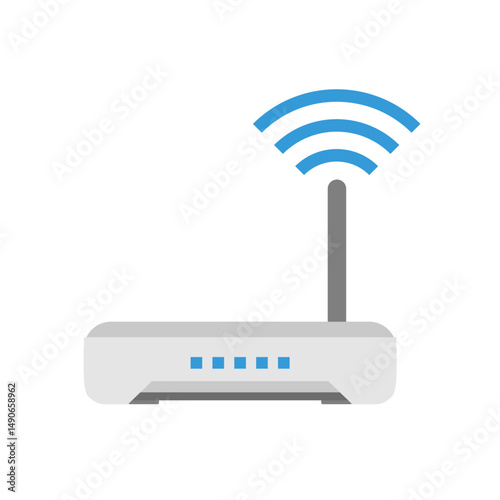 Single-Antenna-WiFi-Router-Device