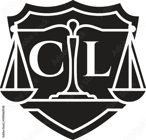 CL Scales of Justice Logo