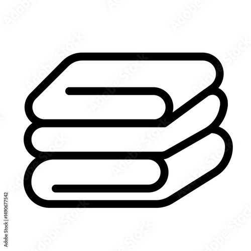 Towels Stack Icon