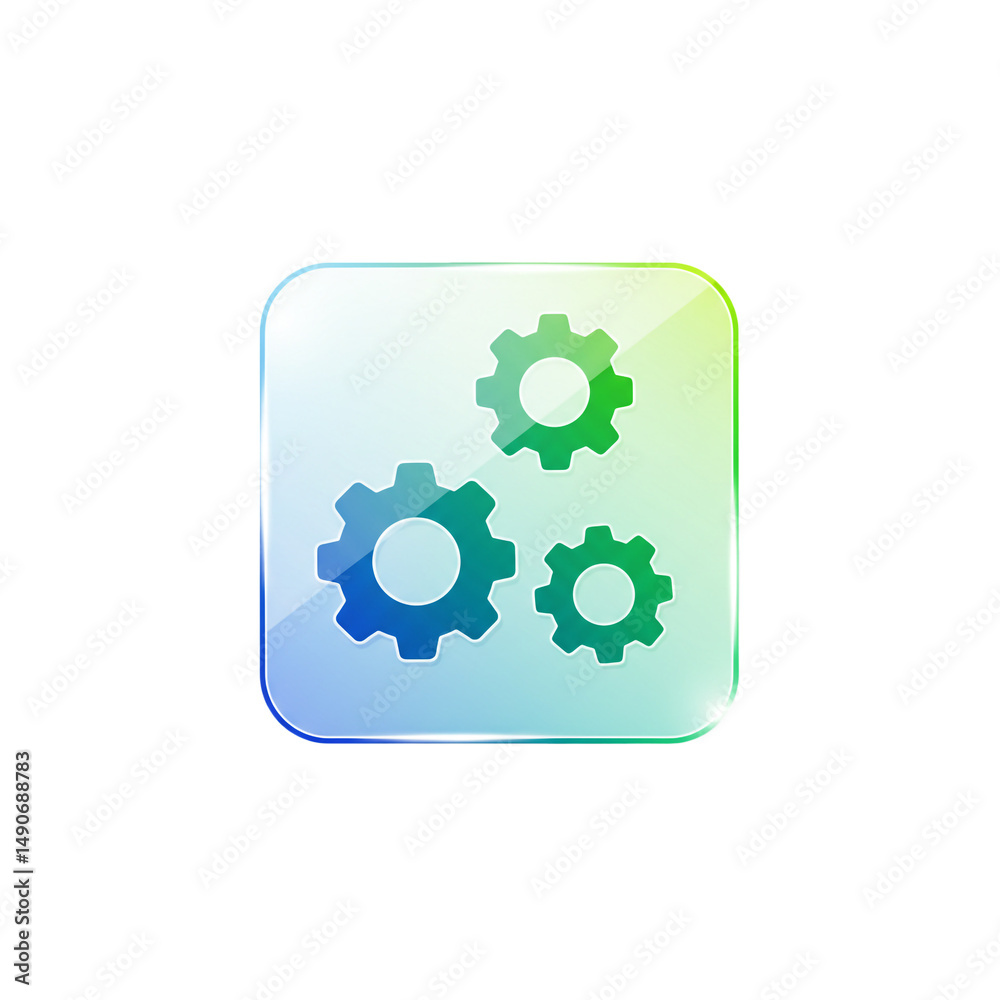 Multi-Gear System Graphic Design for Modern Technology Multi-Gear System Graphic Design for Modern Technology