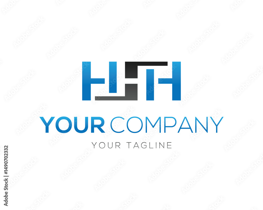 Modern initial HHH logo design abstract corporate identity vector template elegant professional branding Modern initial HHH logo design abstract corporate identity vector template elegant professional branding