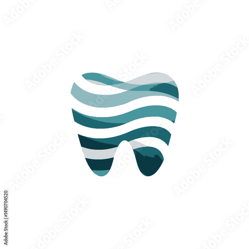 Abstract Dental Logo