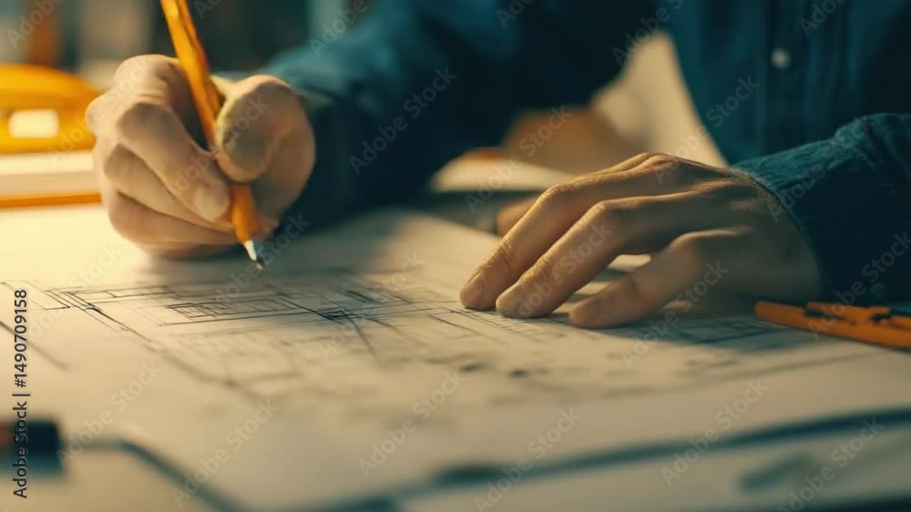 still life with pencils and pencil